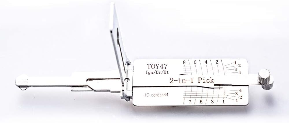 Lishi TOY47 2in1 Decoder and Pick for TOYOTA