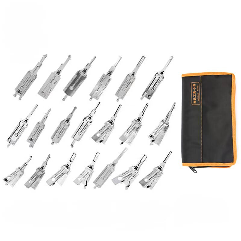 Original Mr. Li – Automotive Locksmith Starter Pack / Bundle of 20 Lishi Tools