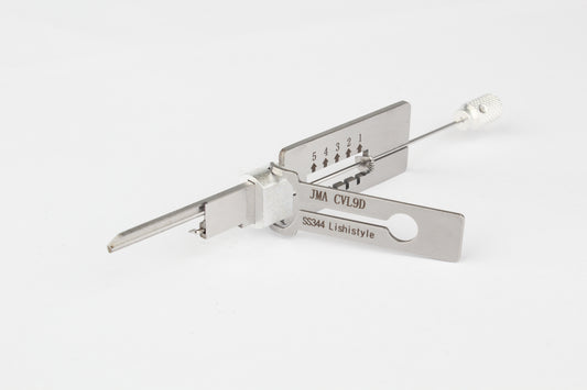 Lishi style JMA CVL9D 2 in 1  lock picks