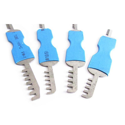 KLOM 4 Pieces Comb Padlock Picks