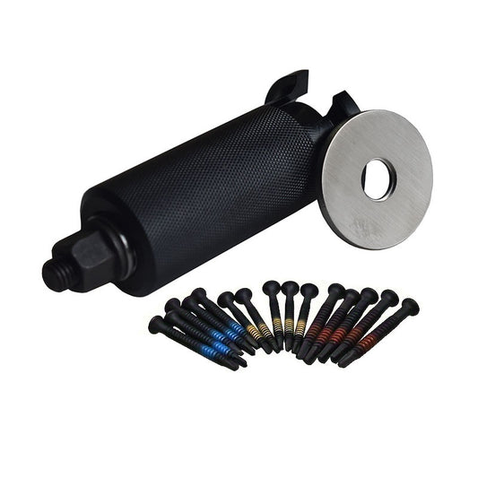 Lock Cylinder Puller Set Professional Locksmith Euro Cylinder Puller With 15pcs Screws And Euro Profile Lock Puller Base Plate