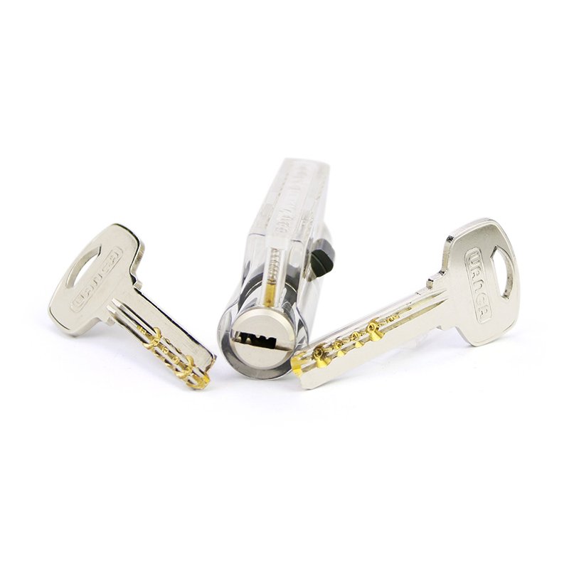 Transparent Mul-T-Lock Practice Lock