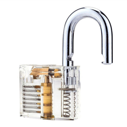 Transparent Visible Padlock Practice Lock