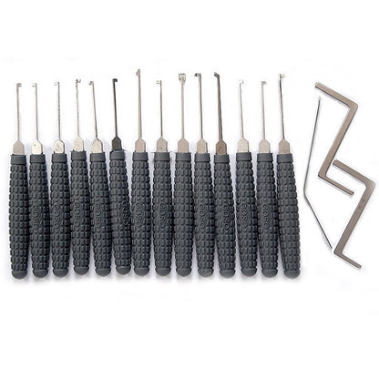 GOSO 14 Piece Dimple Lock Pick Set – Round Handle