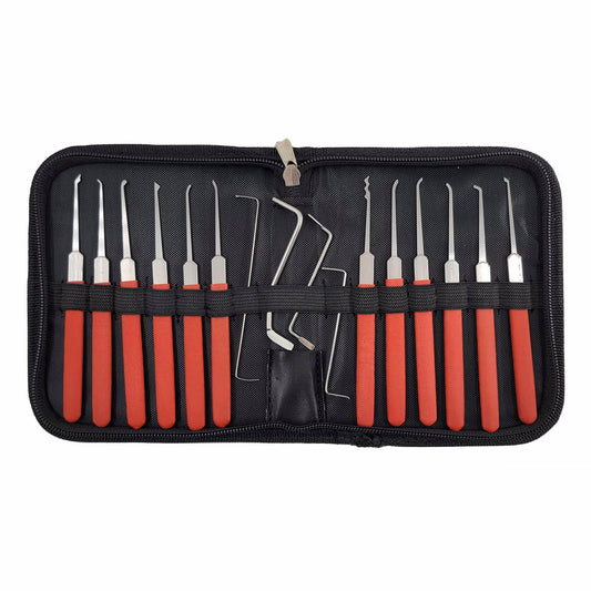 GOSO 16 PCs Barrel Unlocking Lock Pick Set