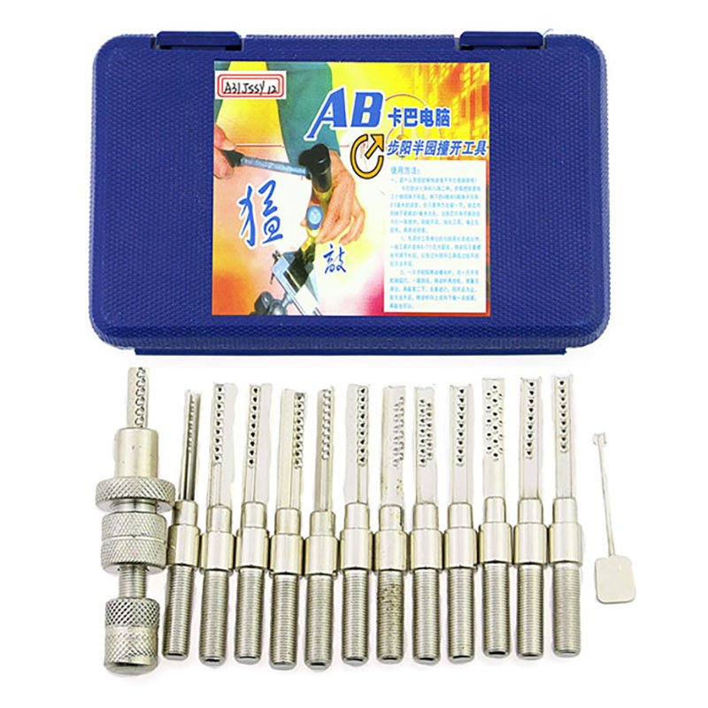 Super Dimple Lock Bump Pick Gun Kit