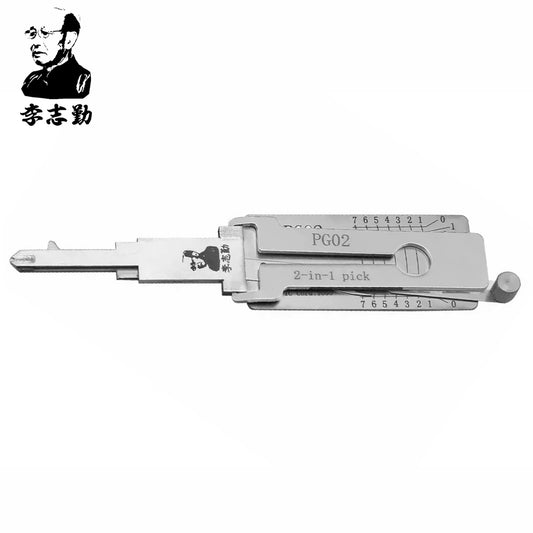 Lishi PGO2 2in1 Decoder and Pick for Piaggio / Vespa Scooters