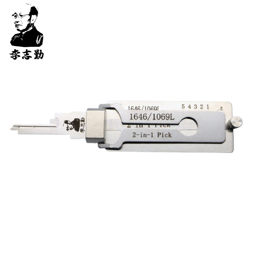 Lishi 1646 2-in-1 Pick & Decoder for National CompX Mailbox Locks C9200 / C8700 / 1646 / 1069L