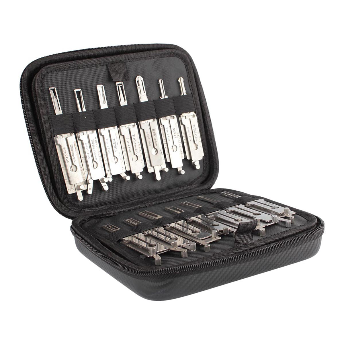 Magnetic Carrying Case for Lishi Tools — EXTRA LARGE (Holds 28)