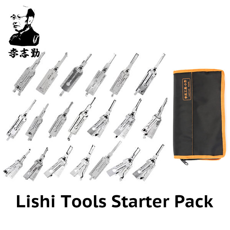 Original Mr. Li – Automotive Locksmith Starter Pack / Bundle of 20 Lishi Tools