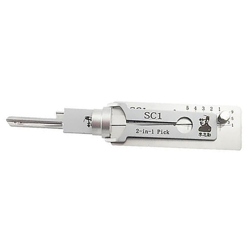 Lishi SC1 2-in-1 Pick & Decoder for 5-Pin Schlage Keyway