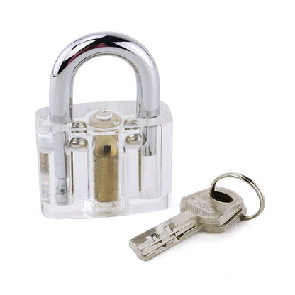 Transparent Disc Detainer Practice Lock