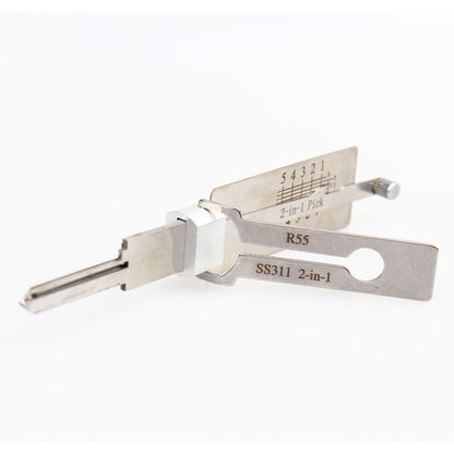 Lishi Style R55 2-in-1 Decoder and Pick for FANAL Locks